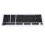 Capuchones de teclas árabes ABS negro 112 teclas 61-108 16