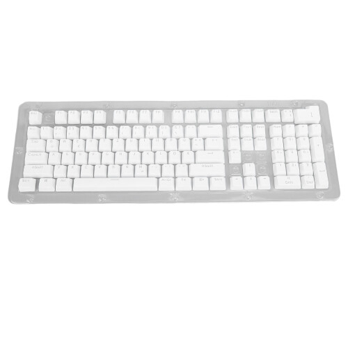 Capuchons de touches allemands, ABS blanc, 61-108 touches 1