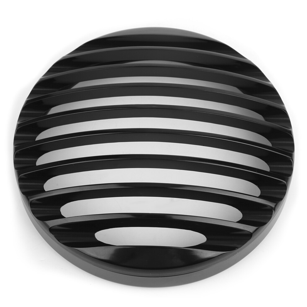 Durable 5.75In Aluminum Headlight Grill Cover For Xl883 Xl1200 Black 8221333881872