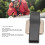 Confezione da 2 clip da cintura per DP3441/DP3661 XiR E8600 ABS 3