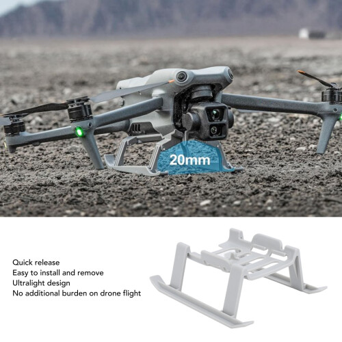 Mini1 Mini2 train d'atterrissage du drone libération rapide augmentation de la hauteur matériau durable 2