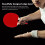 Ensemble de raquettes de tennis de table 2105-A - 3 balles élastiques 3