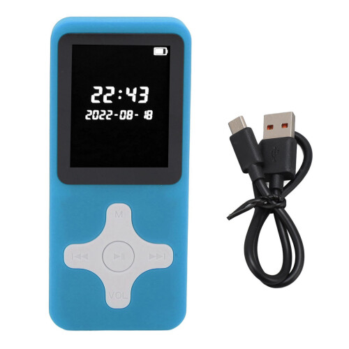 Lecteur MP3 bleu BT5.0, 90,539,510,0 mm, 128 Go 2