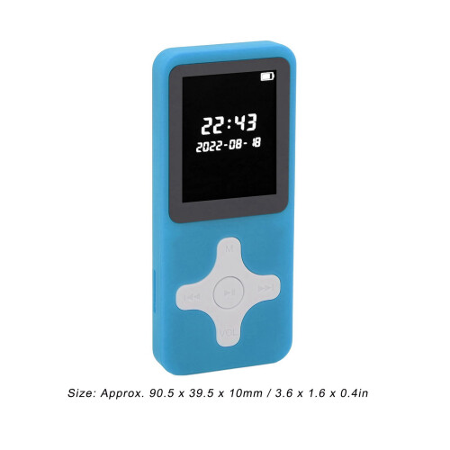 Lecteur MP3 bleu BT5.0, 90,539,510,0 mm, 128 Go 1