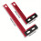 Righello a L tipo Scriber, 200/300 mm, 108 mm, Rosso-Nero 6