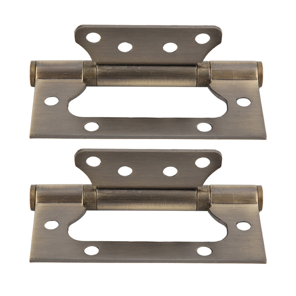 Stainless Steel Green Bronze Door Hinge, Flat Open, 10.5X7.3cm 5071333888769