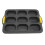 Molde para pan mini de silicona perforado, desmolde fácil 9