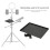 Durable Alloy Black Sound Card Holder with 360 Adjustability 6