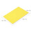 Bloque de sellos de doble capa 20x15x0.5cm amarillo/blanco 2
