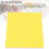 Bloque de sellos de doble capa 20x15x0.5cm amarillo/blanco 7