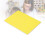 Bloque de sellos de doble capa 20x15x0.5cm amarillo/blanco 16