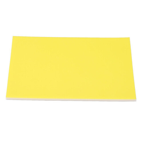 Bloque de sellos de doble capa 20x15x0.5cm amarillo/blanco 2