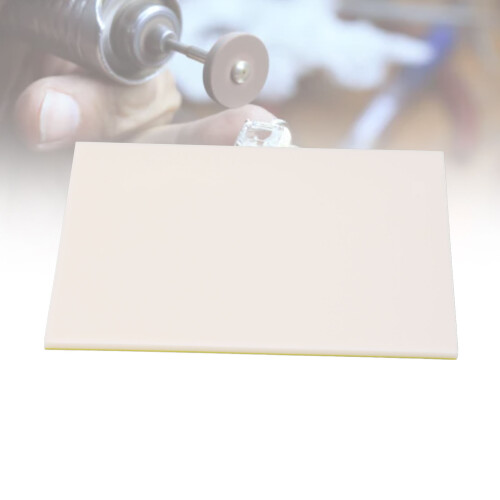 Bloque de sellos de doble capa 20x15x0.5cm amarillo/blanco