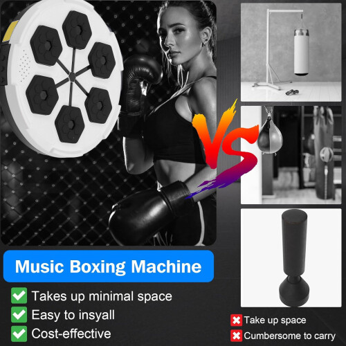 Musik-Boxmaschine Wandmontage, Bluetooth, 2000mAh, Weiß 2