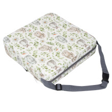 Cuscino rialzatore per seggiolino Modello 32x32x8 cm Motivo con conigli