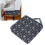 Arrow coussin réhausseur noir/blanc 32x32x8 cm 14
