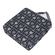 Cuscino per seggiolone da bambino nero-bianco 32x32x8 cm