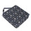 Arrow coussin réhausseur noir/blanc 32x32x8 cm 15