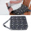 Arrow coussin réhausseur noir/blanc 32x32x8 cm 16