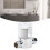 40 Mikron Spin-Down-Filter, wiederverwendbar, 316er Edelstahlkern 1