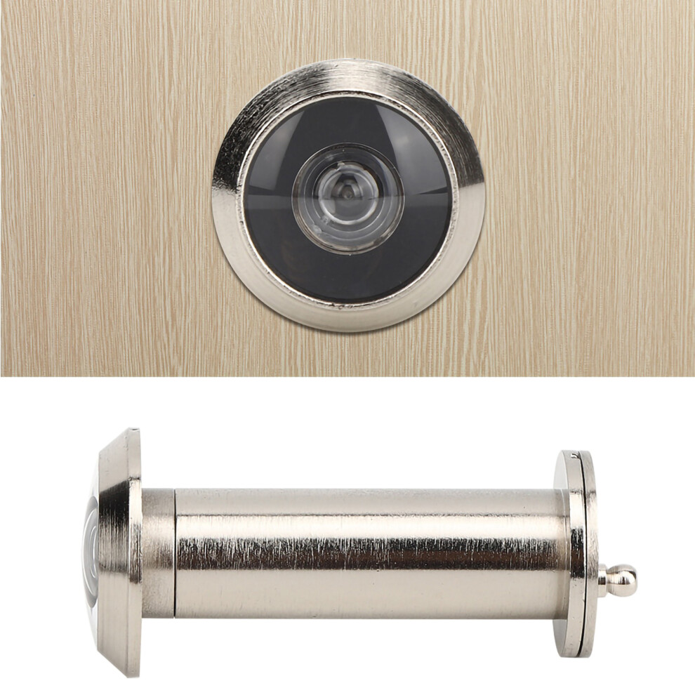 220 Viewing Angle Door Viewer With Back Cover For Home Security 4991333896254