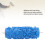 Rouleau en caoutchouc à texture décorative - bleu 100Y 4