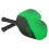 Set di paddle da pickleball verdi con 4 palle e una borsa 15