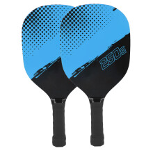 Blaues Pickleball-Paddel-Set - 4 Bälle, leichtgewichtig