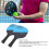 Set di paddle da pickleball - leggero,4 palline,blu 4