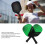 Set di paddle da pickleball verdi con 4 palle e una borsa 5