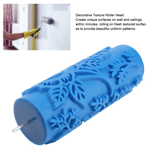 Dekorative Texturrolle Gummimuster 099Y Blau 2