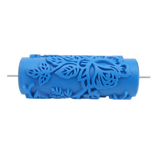 Dekorative Texturrolle Gummimuster 099Y Blau 1
