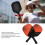 Set da 2 paddle rosse, standard leggero, borsa da trasporto. 4