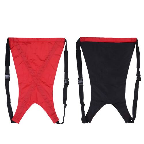 Waterproof Double Layer Transfer Strap for Elderly, 95x62cm Red