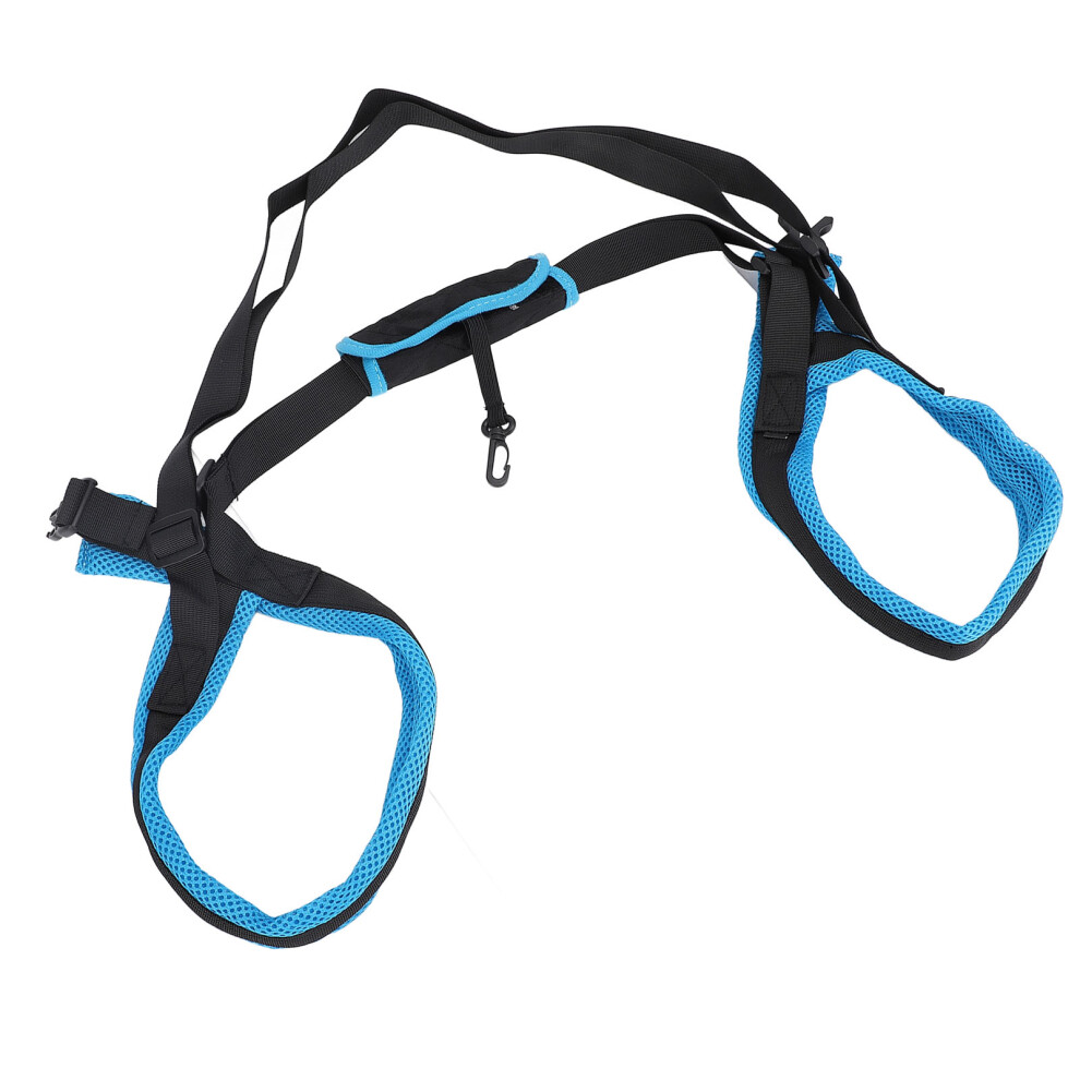 Adjustable Dog Knee Brace for Injured Legs Blue L Support & Recovery
