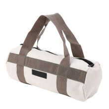 171-1 Bolsa tote de lona de gran capacidad 15cm Natural