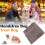Grey Canvas Pet Snack Bag - Secure Closure & Easy Access for Travel 6
