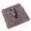 Grey Canvas Pet Snack Bag - Secure Closure & Easy Access for Travel 14