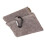 Grey Canvas Pet Snack Bag - Secure Closure & Easy Access for Travel 8