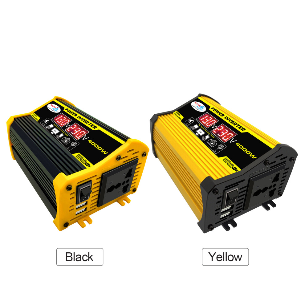 Modified Sine Wave 4000W Inverter 12V-110V With Usb & Display Screen 4651333898947