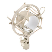ABS Mikrofon-Schockhalter Gold 45-50 mm mit 5/8-3/8 Zoll-Mutter