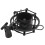 ABS Microphone Shock Mount 45-50mm Anti-Vibration Holder Black 12