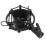 ABS Microphone Shock Mount 45-50mm Anti-Vibration Holder Black 9