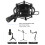ABS Microphone Shock Mount 45-50mm Anti-Vibration Holder Black 4