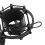 ABS Microphone Shock Mount 45-50mm Anti-Vibration Holder Black 6