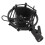 ABS Microphone Shock Mount 45-50mm Anti-Vibration Holder Black 15