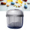 Distributeur de vitamines gris compact de 6,2  7,2 cm pour une utilisation en déplacement 4