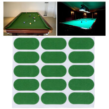 15 pièces d'autocollants patch billard adhésifs Pro lint