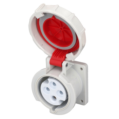 Conector industrial 3P4Pin 32A IP67 Latón PP 2