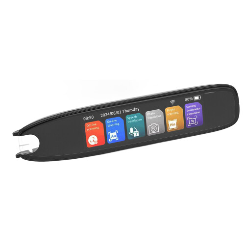 Portable Reader Pen Multilingual Translator 3.7in Touchscreen